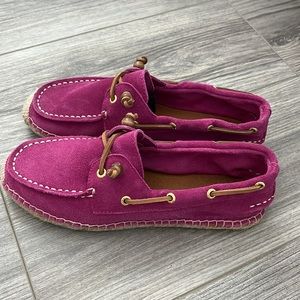 Sperry Top Sider Espadrille Boat Shoes